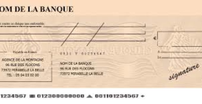 [Tarif 2024] Prix d’un Chèque de Banque