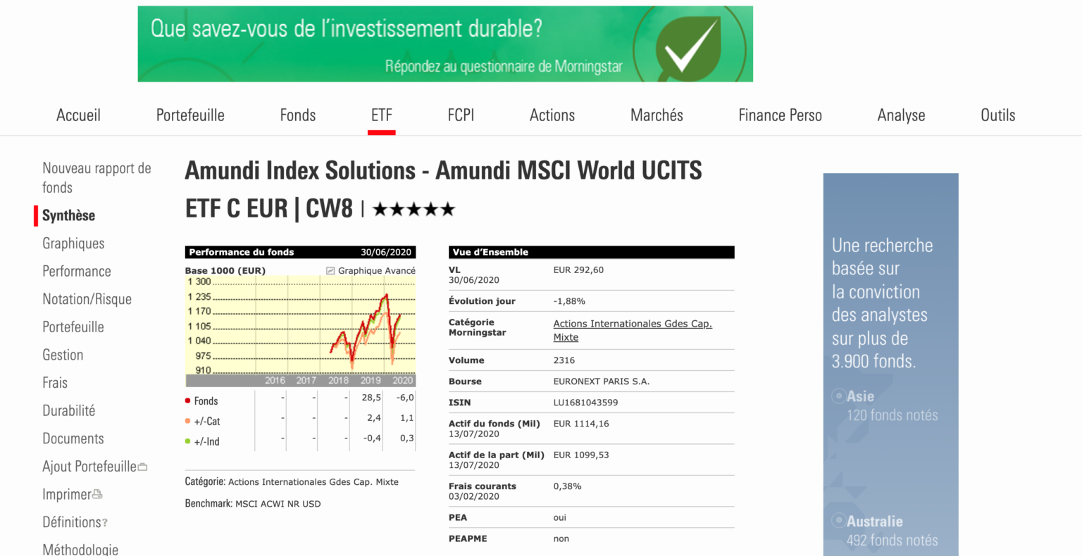 10 Meilleurs ETF & Trackers 2021 [Éligible PEA] | Meilleure Banque